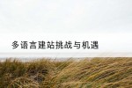 多语言建站挑战与机遇