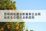 昆明网站建设新篇章企业网站优化引领行业新趋势