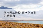 衡水网站建设-数字化转型的新动力