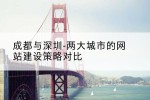 成都与深圳-两大城市的网站建设策略对比