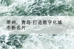 常州、青岛-打造数字化城市新名片