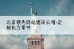 北京领先网站建设公司-定制化方案书
