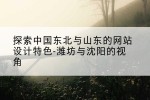 探索中国东北与山东的网站设计特色-潍坊与沈阳的视角