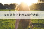 深圳外贸企业网站制作攻略