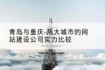 青岛与重庆-两大城市的网站建设公司实力比较