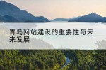 青岛网站建设的重要性与未来发展
