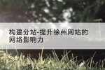 构建分站-提升徐州网站的网络影响力