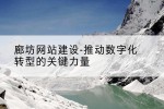 廊坊网站建设-推动数字化转型的关键力量