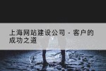 上海网站建设公司 - 客户的成功之道