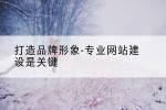 打造品牌形象-专业网站建设是关键