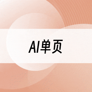 AI单页